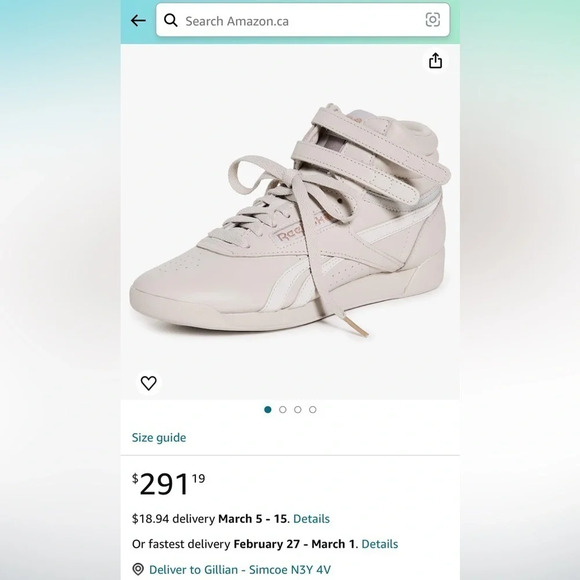 🦄 REEBOK  CARDI B HI SNEAKERS BNWT 🍬 - Picture 3 of 3